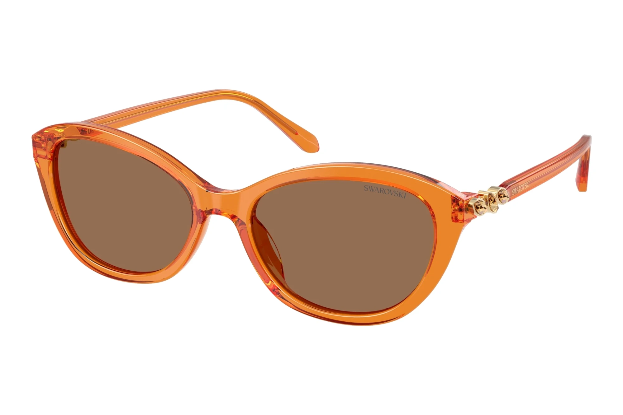 Swarovski SK6066U 111973 Dark BrownTransparent Orange Swarovski SK6066U 111973 Dark BrownTransparent Orange