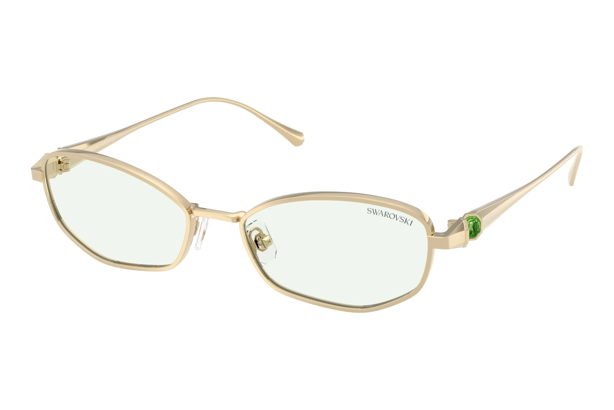 Swarovski SK7042 4013M1 Photo Green To Dark GreenPale Gold Swarovski SK7042 4013M1 Photo Green To Dark GreenPale Gold