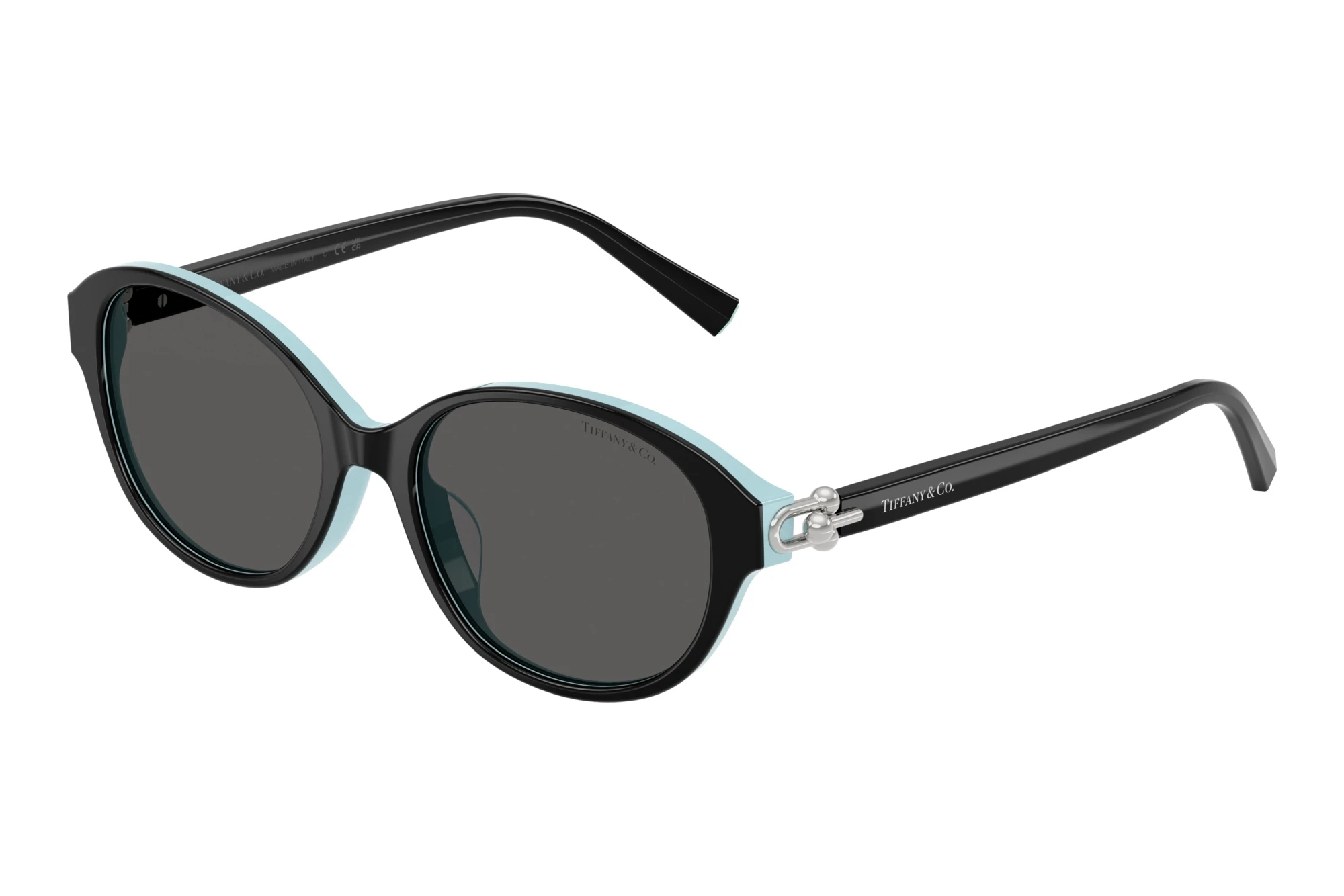Tiffany TF4263D 8055S4 Dark GreyBlack On Tiffany Blue Tiffany TF4263D 8055S4 Dark GreyBlack On Tiffany Blue