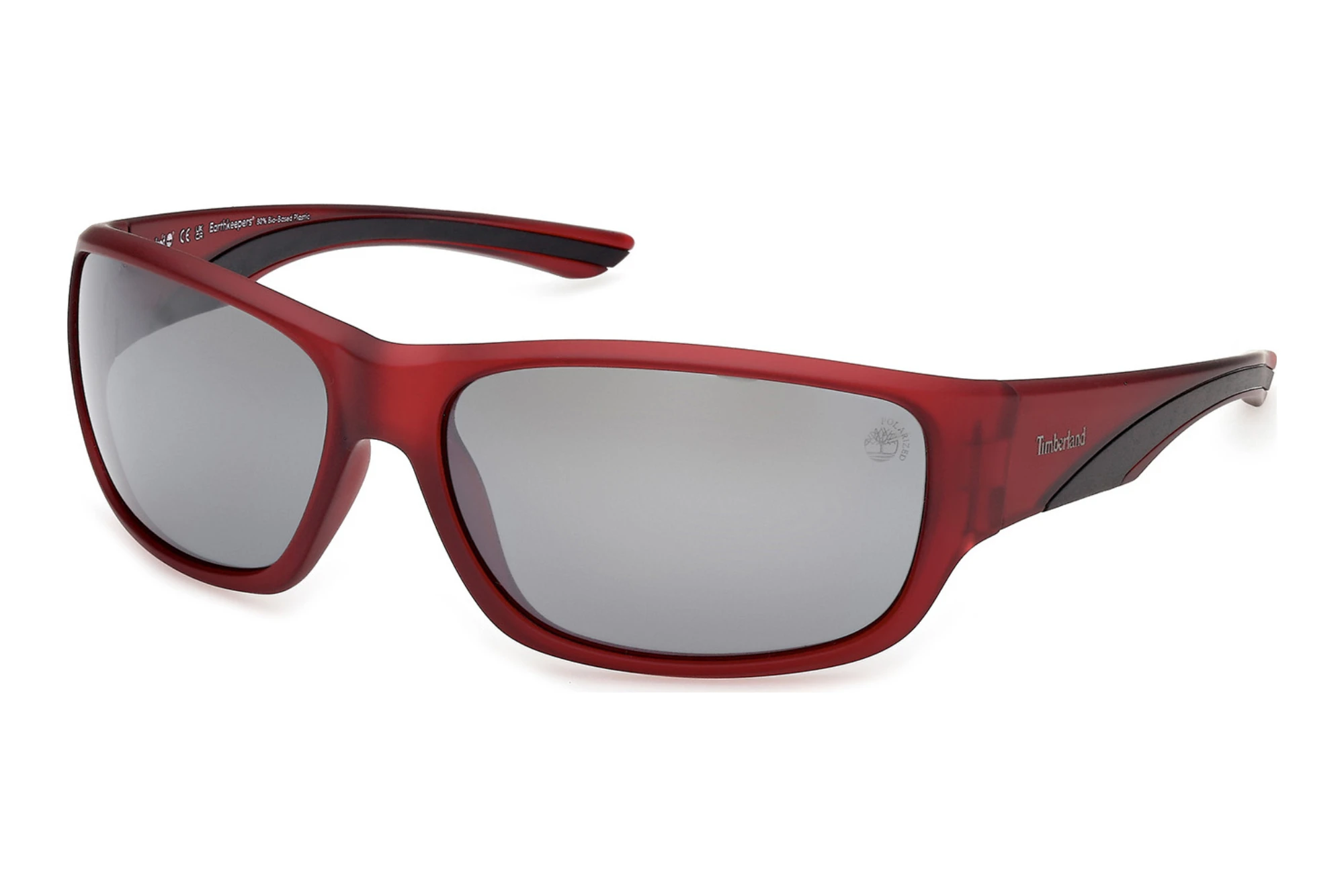 Timberland TB00084 67D grau polarisierendMatt Dunkel Rot Timberland TB00084 67D grau polarisierendMatt Dunkel Rot
