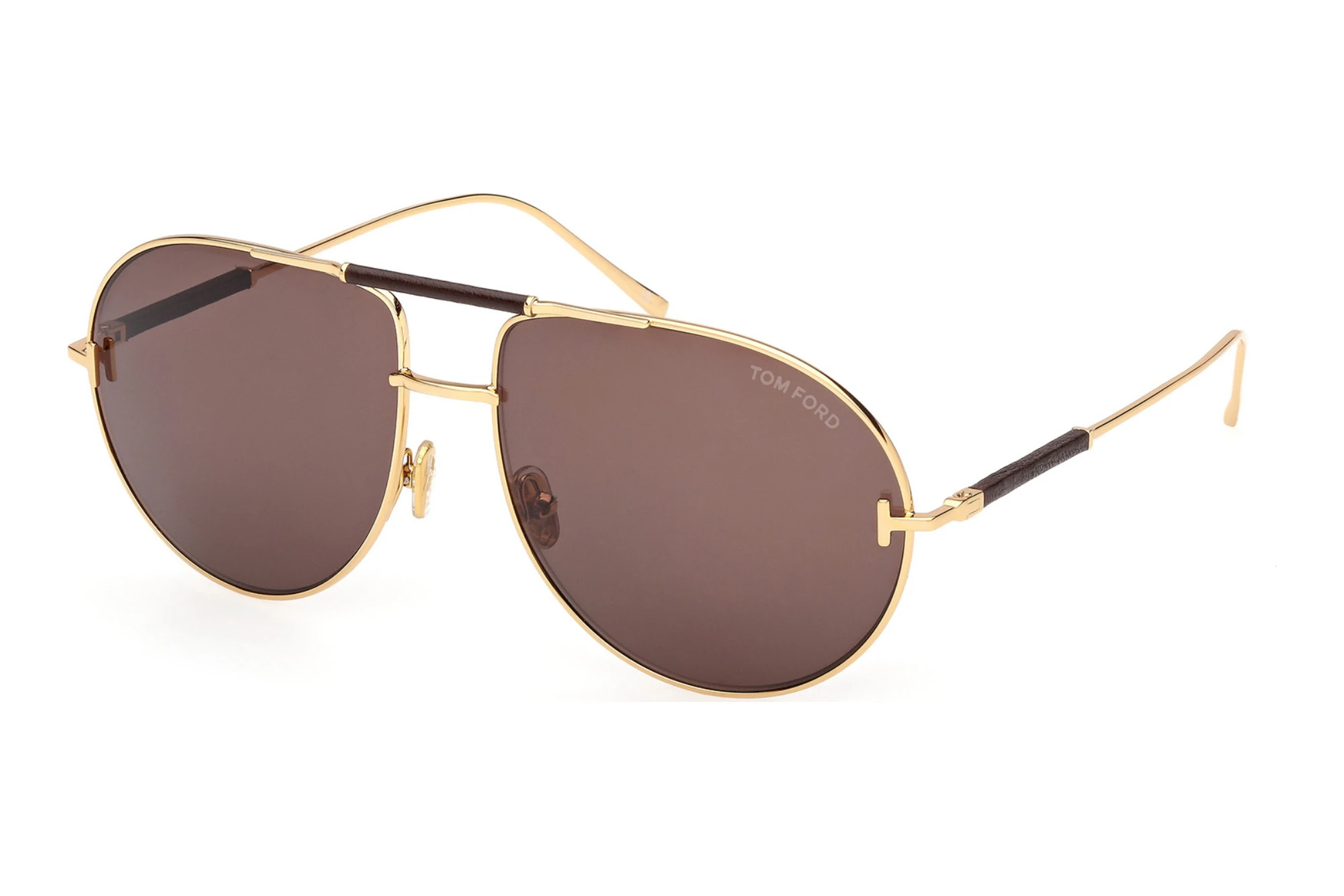 Tom Ford FT1308 30E braunGlänzend Tiefgold Tom Ford FT1308 30E braunGlänzend Tiefgold