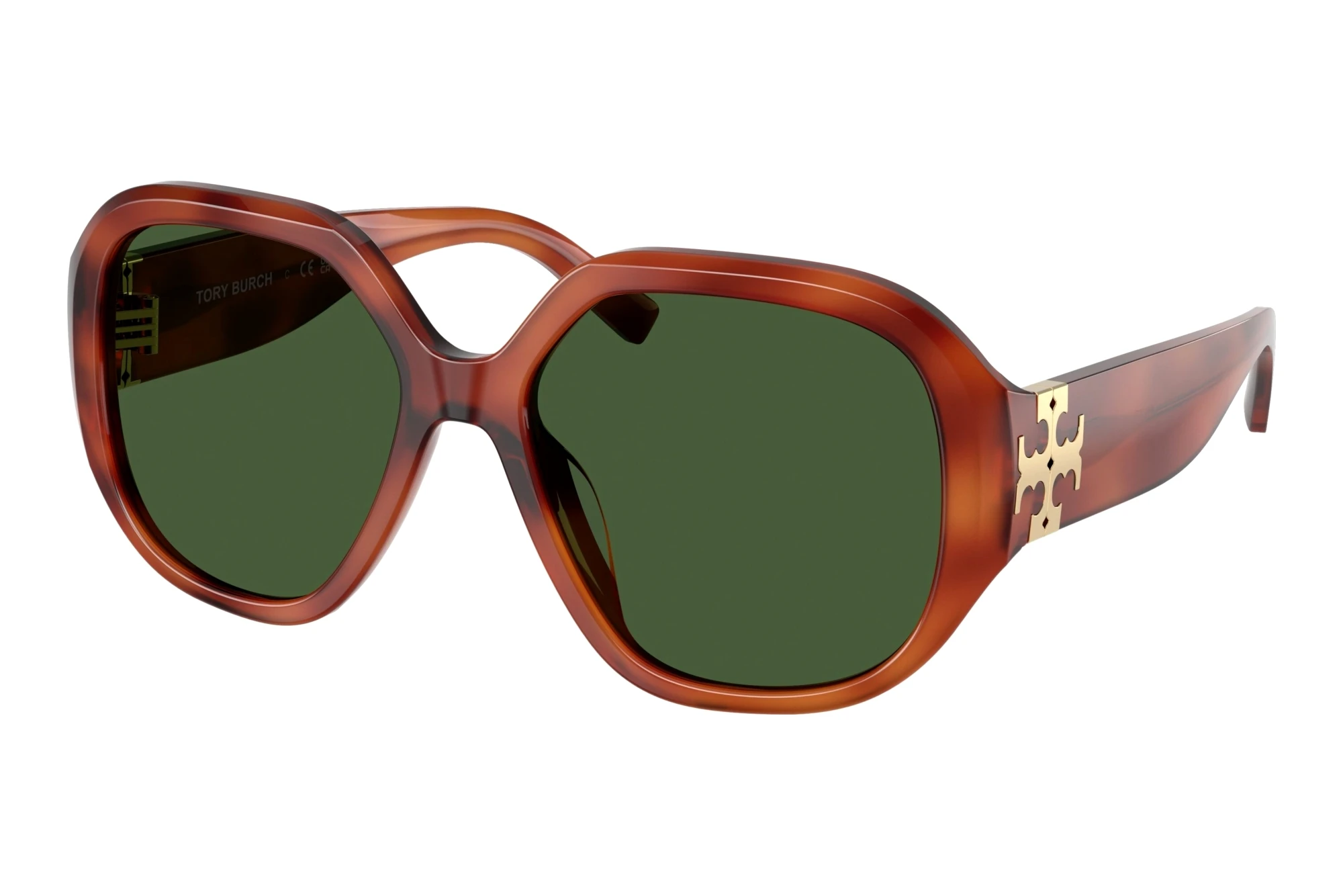 Tory Burch TY7237U 208371 Solid GreenSoft Amber Tortoise Tory Burch TY7237U 208371 Solid GreenSoft Amber Tortoise