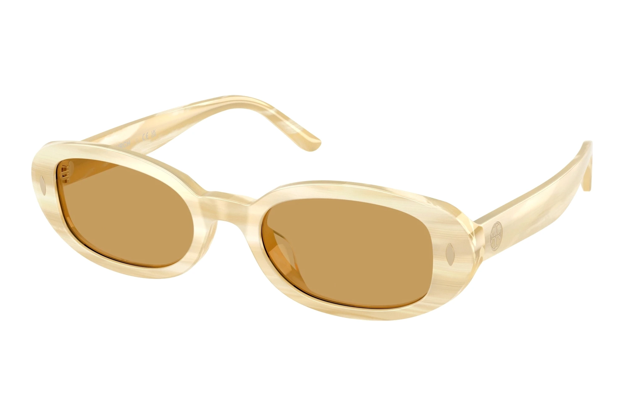 Tory Burch TY7241D 195073 OchreIvory Horn Tory Burch TY7241D 195073 OchreIvory Horn