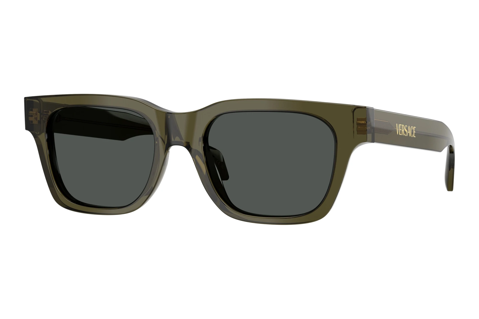 Versace VE4486 554287 Dark GreyTransparent Green Versace VE4486 554287 Dark GreyTransparent Green