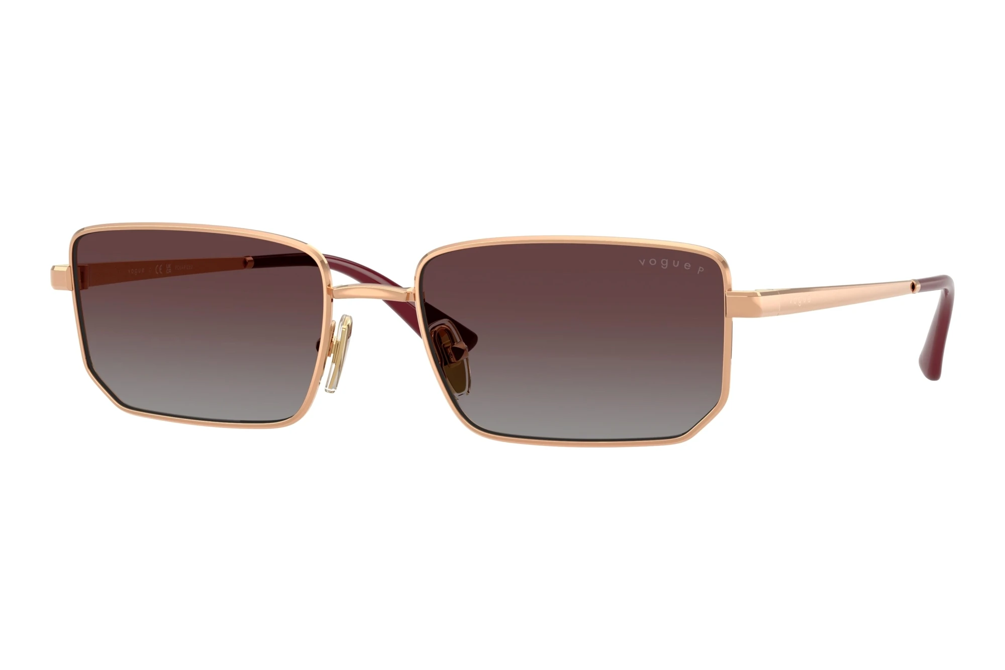 Vogue Eyewear VO4352S 515262 Polarized Grey Gradient VioletRose Gold Vogue Eyewear VO4352S 515262 Polarized Grey Gradient VioletRose Gold