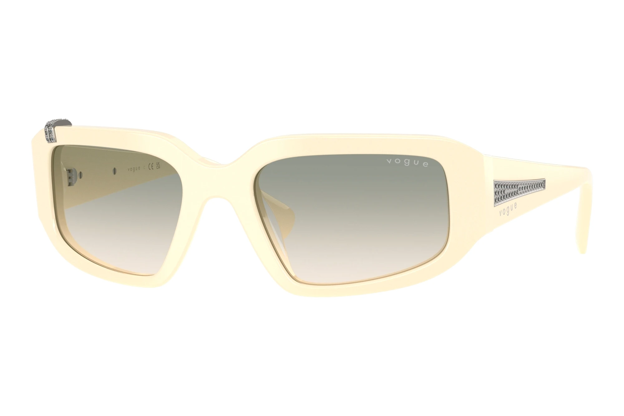 Vogue Eyewear VO5688SB 31672C Light Brown Gradient Light GreenFull Ivory Vogue Eyewear VO5688SB 31672C Light Brown Gradient Light GreenFull Ivory