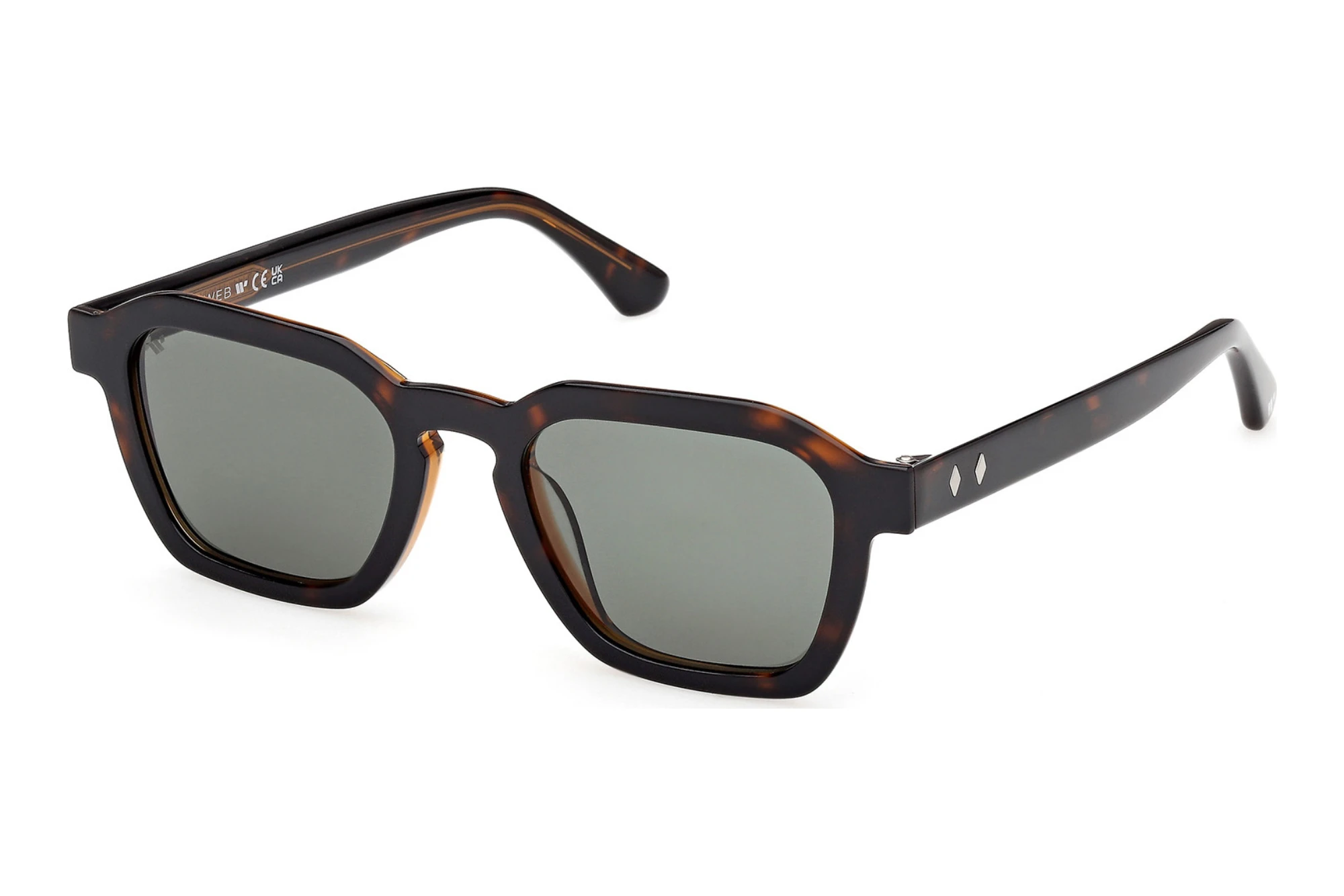 Web Eyewear WE0392 56N grünHavanna/Einfarbig Web Eyewear WE0392 56N grünHavanna/Einfarbig