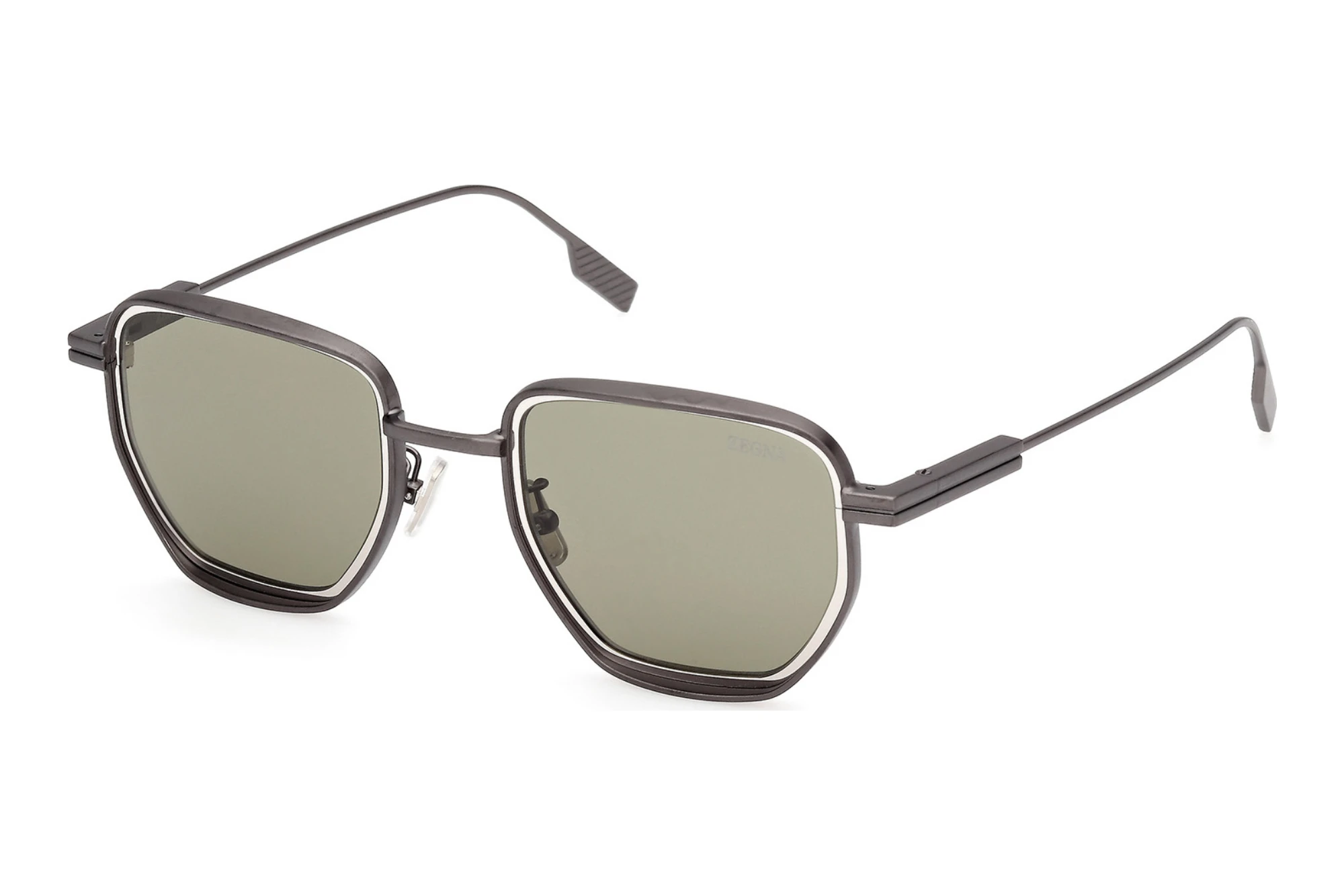 Zegna EZ0256 09N grünMatt Gunmetal Zegna EZ0256 09N grünMatt Gunmetal