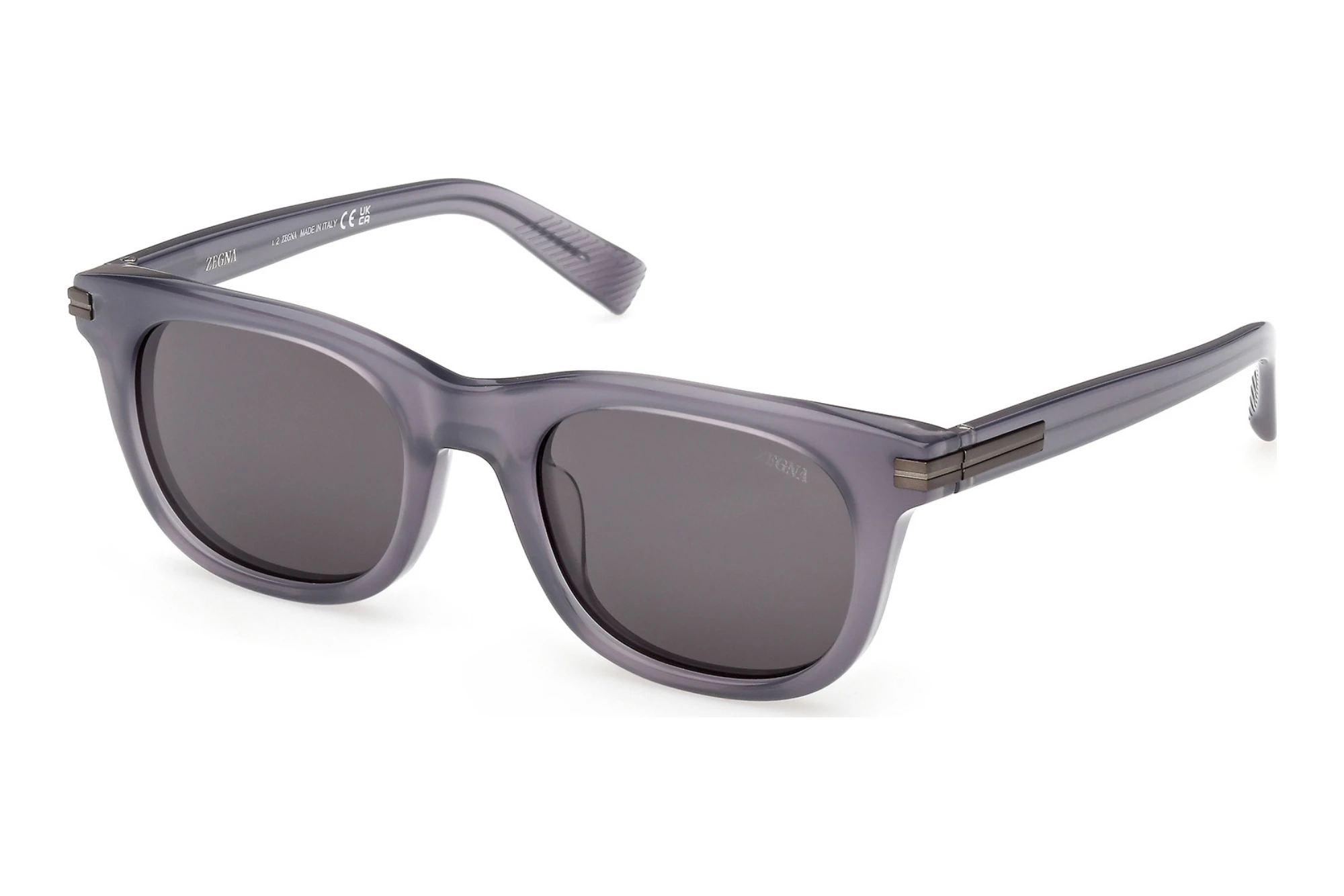 Zegna EZ0281 20A grauGlänzend Grau Zegna EZ0281 20A grauGlänzend Grau