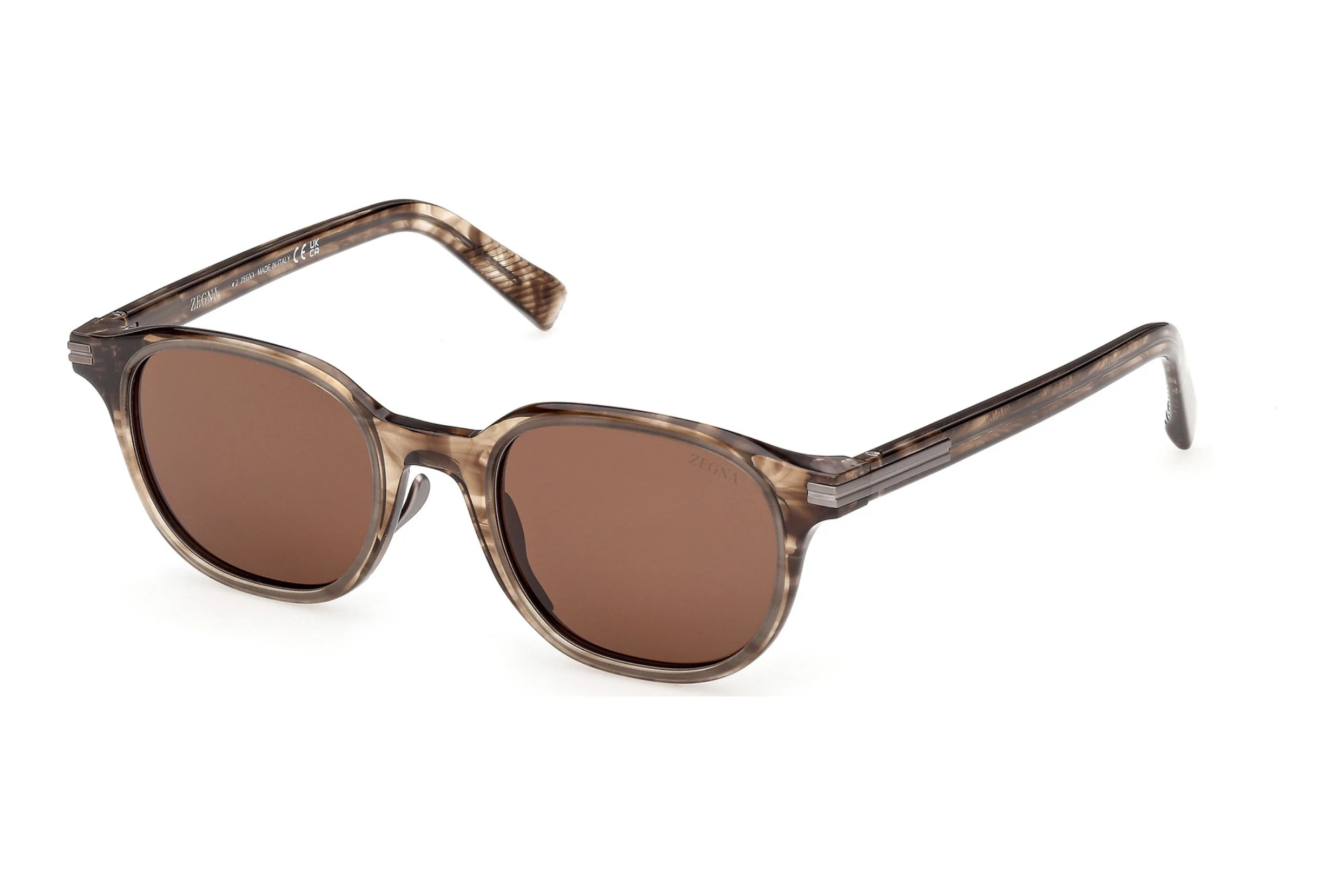 Zegna EZ0285 50E braunHellbraun /Verlauf Zegna EZ0285 50E braunHellbraun /Verlauf