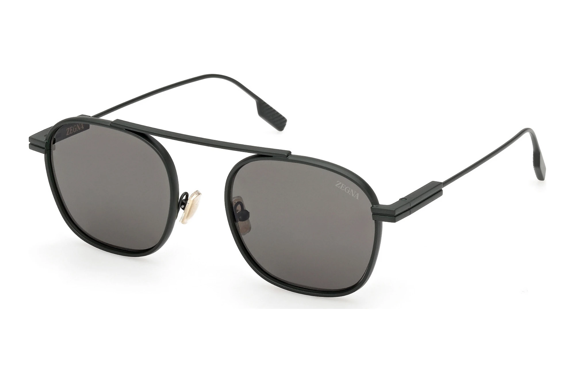 Zegna EZ0290 97D grau polarisierendMatt Dunkelgrün Zegna EZ0290 97D grau polarisierendMatt Dunkelgrün