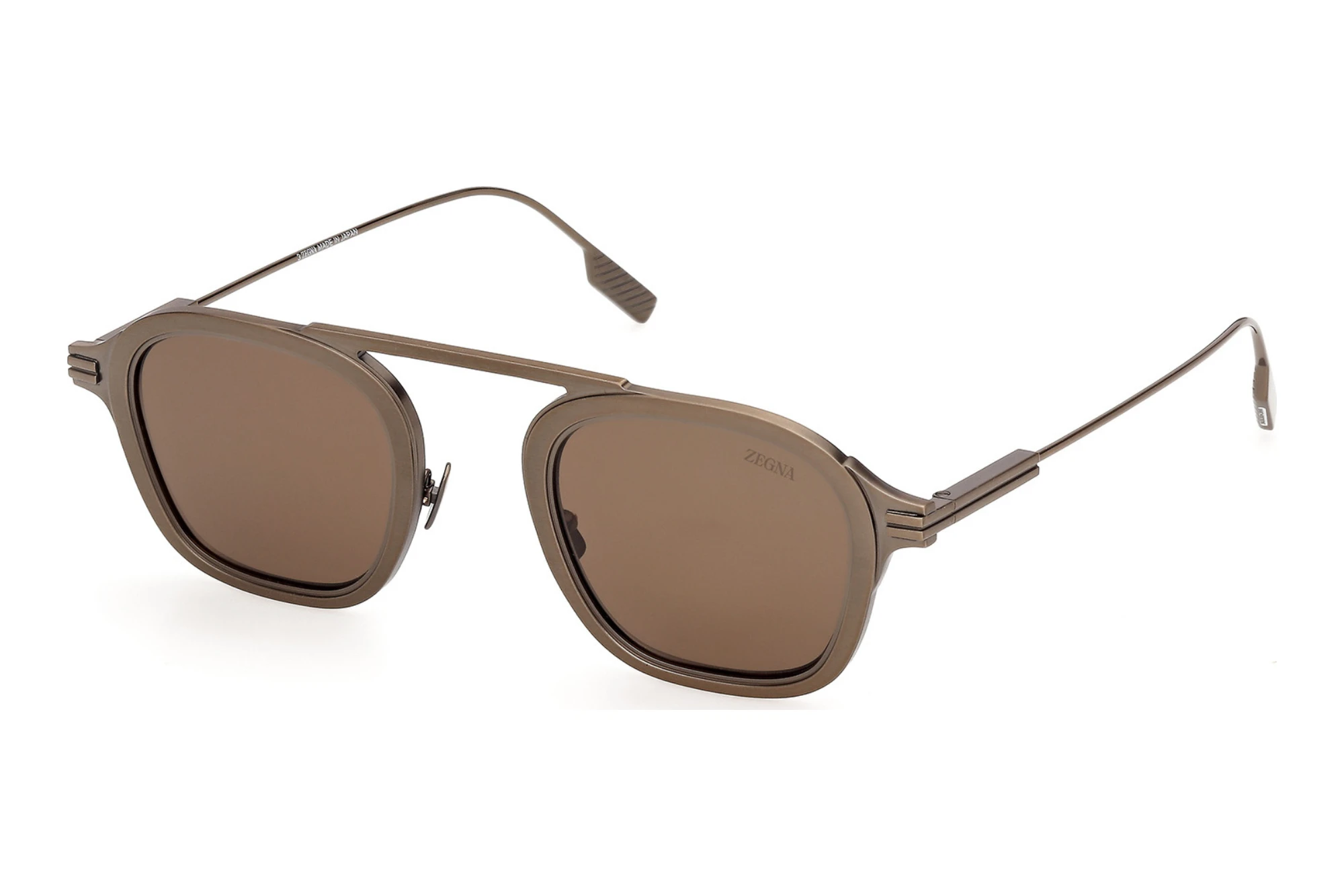Zegna EZ0315 35E braunMatt Antik Tiefgold Zegna EZ0315 35E braunMatt Antik Tiefgold