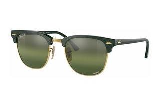 Ray-Ban RB3016 1368G4 Silver/GreenGreen On Gold