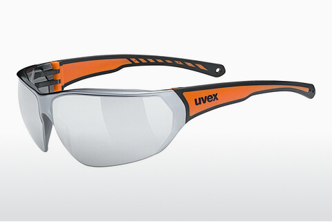 Okulary przeciwsłoneczne UVEX SPORTS sportstyle 204 black orange
