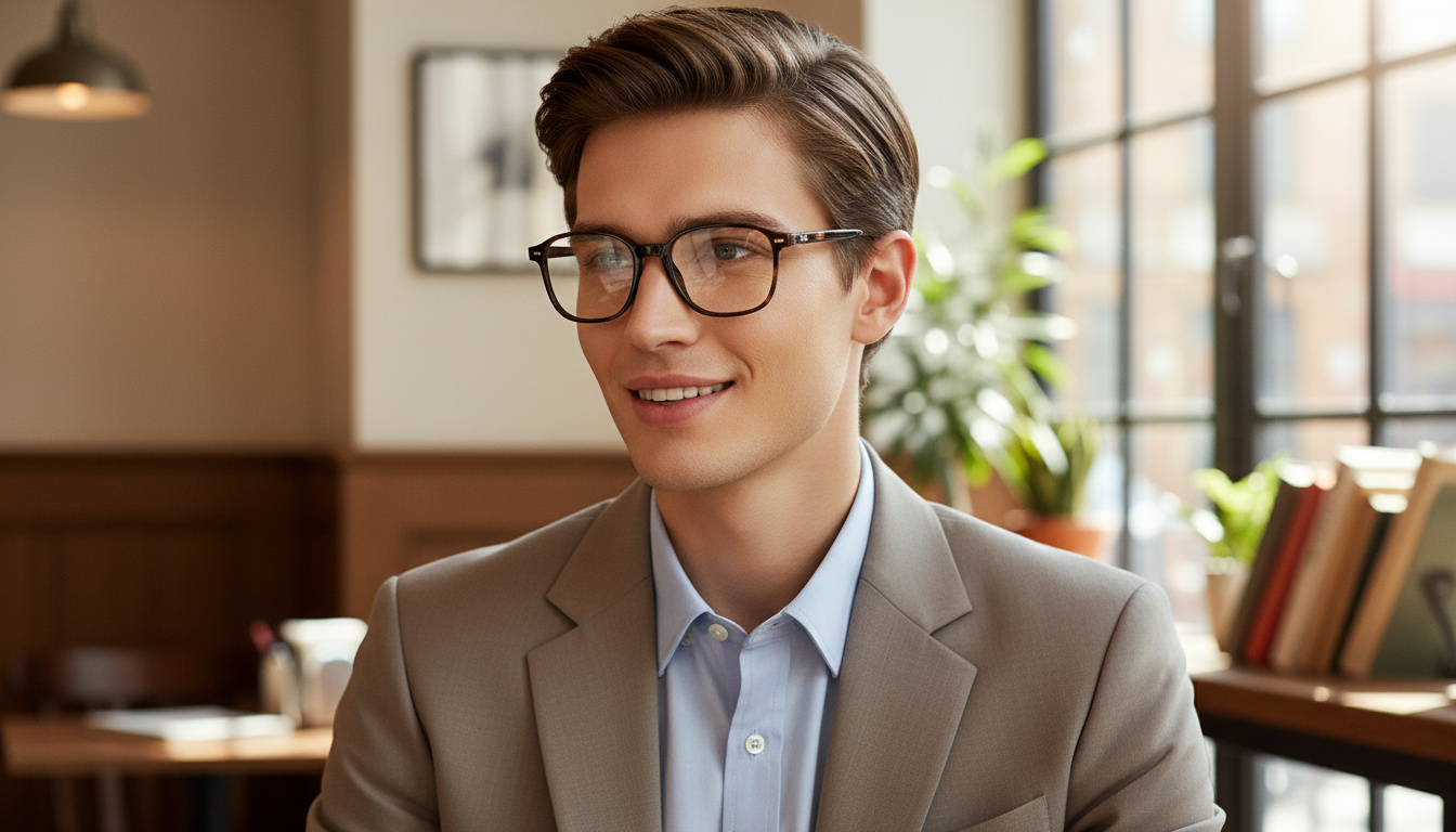 Widok z przodu Ray-Ban LEONARD (RX5393 - 2012)