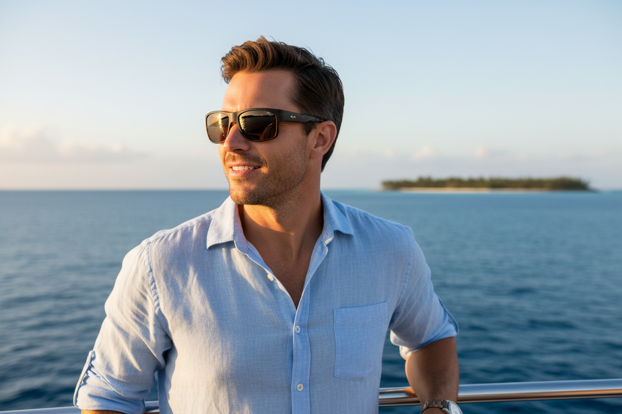 Widok z przodu Maui Jim Southern Cross (H815-10MR)