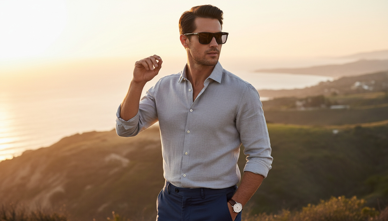 Widok z przodu Tom Ford FLETCHER (FT0832 - 01V)