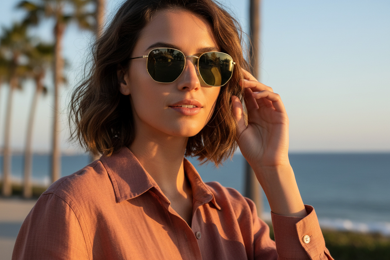 Widok z przodu Ray-Ban HEXAGONAL (RB3548 - 919631)