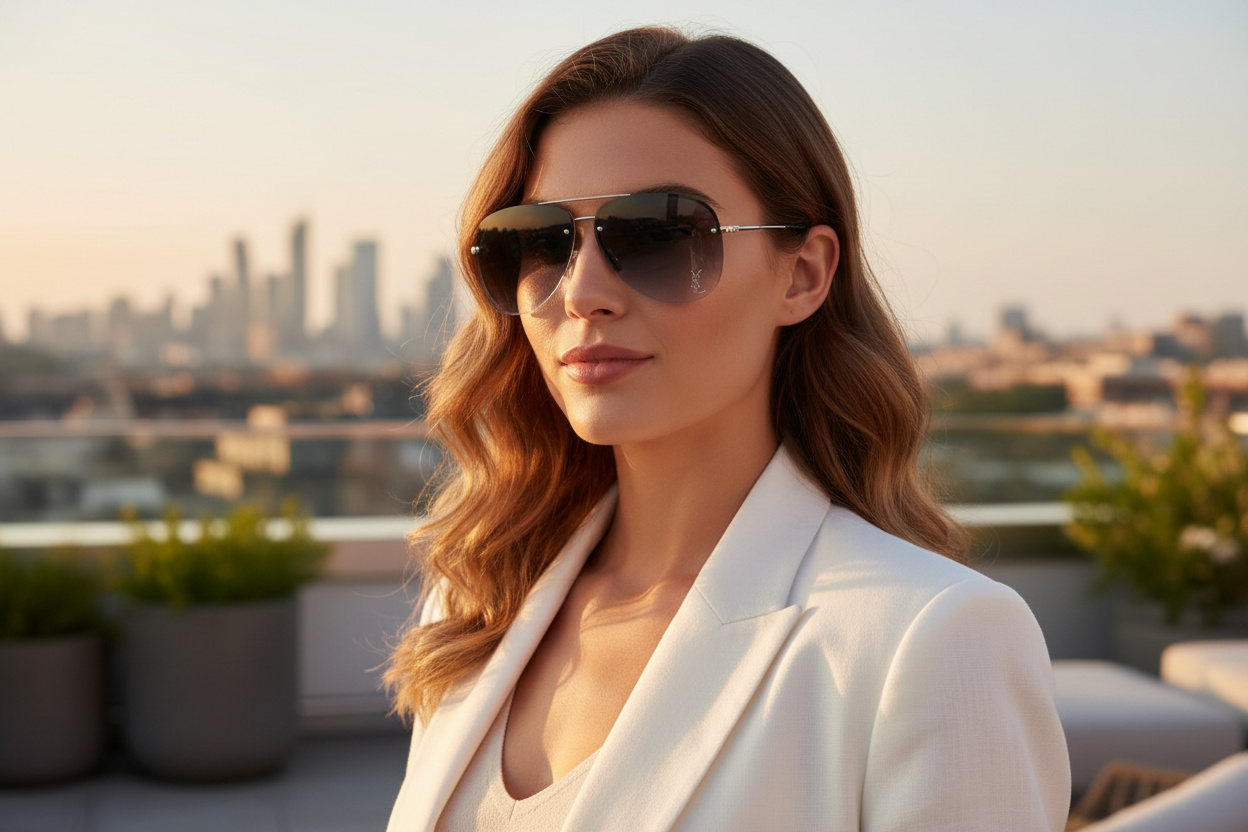 Widok z przodu Saint Laurent CLASSIC 11 M (005)