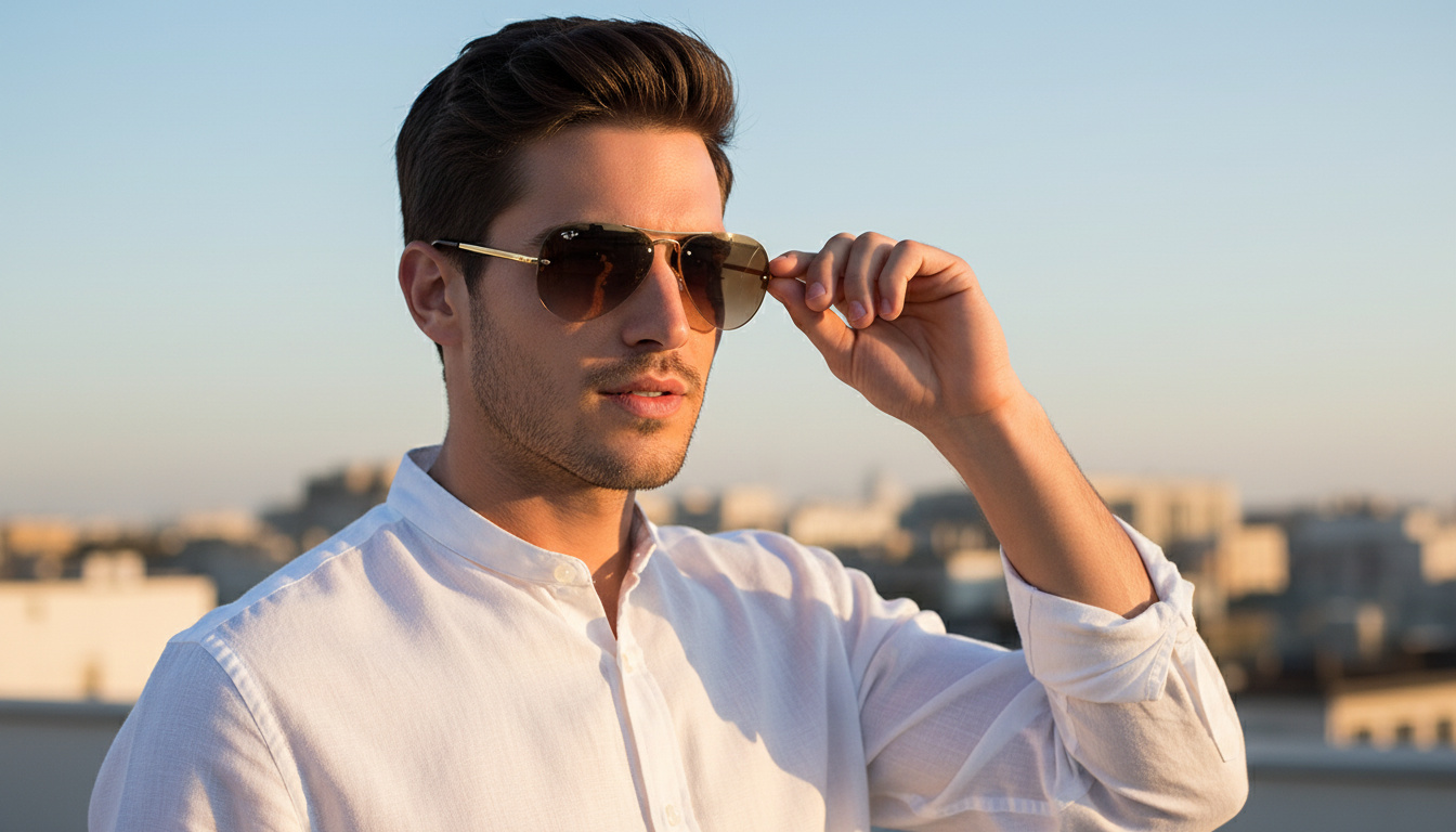 Widok z przodu Ray-Ban RB3449 (RB3449 - 001/13)