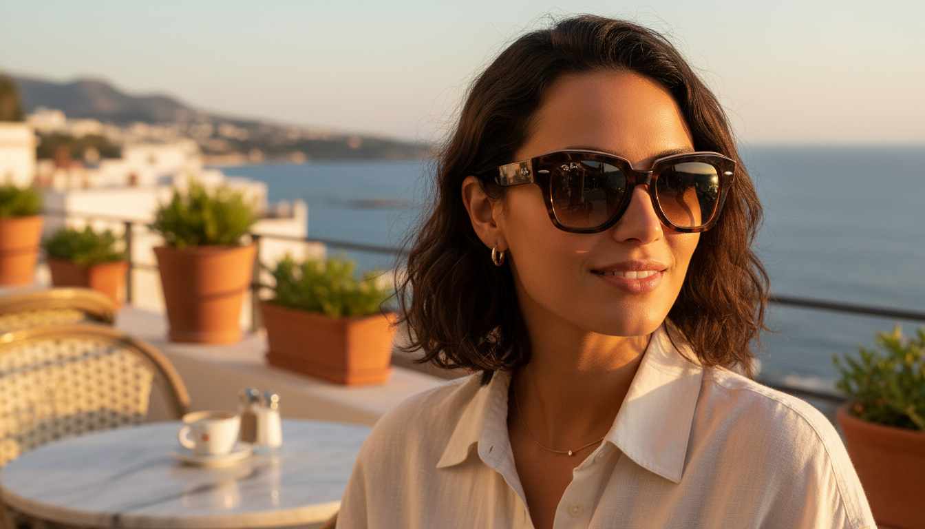 Widok z przodu Ray-Ban STATE STREET (RB2186 - 1324BG)