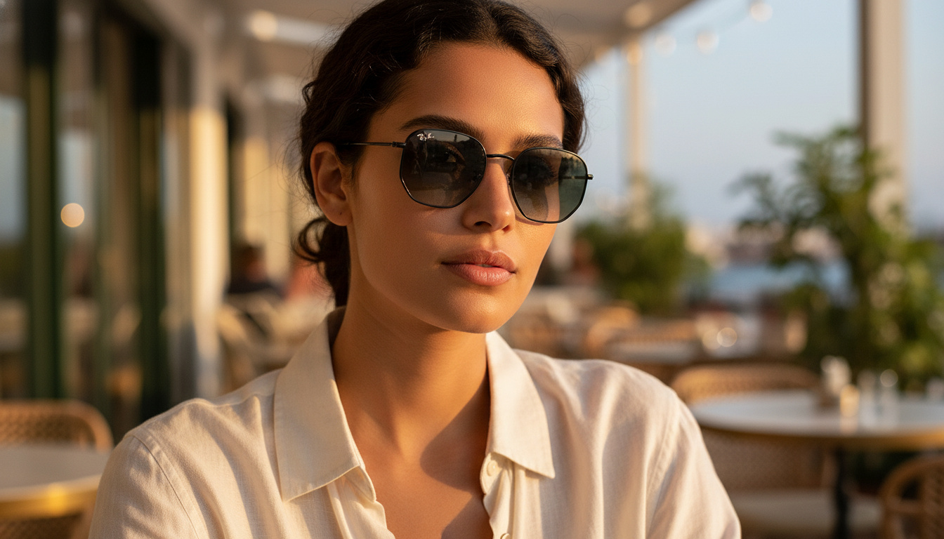 Widok z przodu Ray-Ban HEXAGONAL (RB3548 - 002/71)