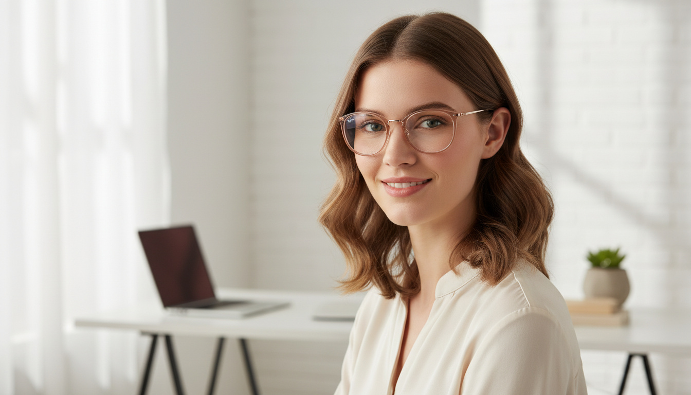 Widok z przodu Ray-Ban RX7140 (8124)