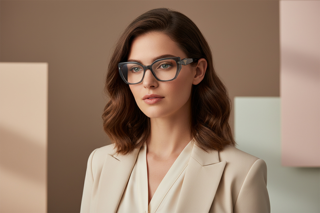 Widok z przodu Prada PR 18WV (08Q1O1)