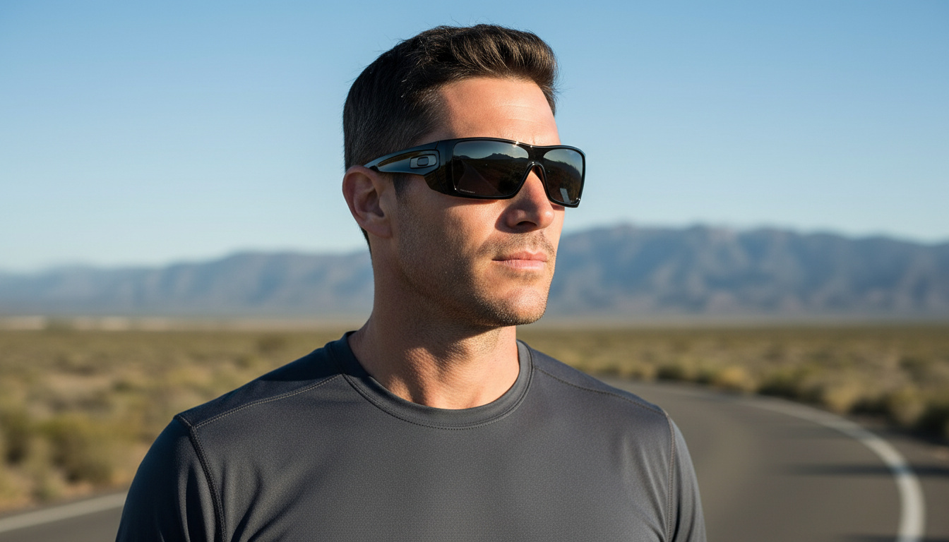 Widok z przodu Oakley BATWOLF (OO9101 - 910168)