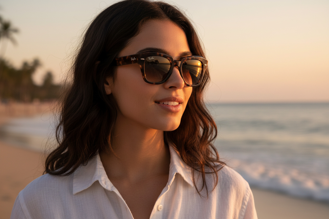 Widok z przodu Ray-Ban STATE STREET (RB2186 - 133451)
