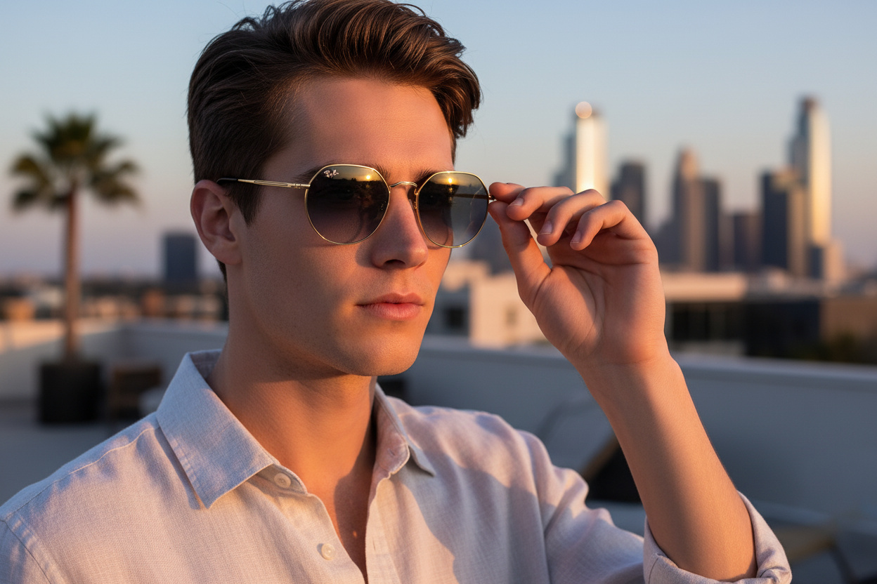 Widok z przodu Ray-Ban JACK (RB3565 - 001/86)