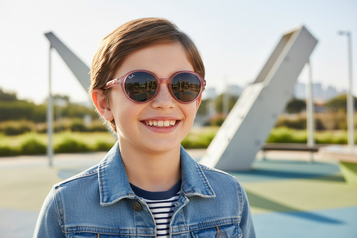 Widok z przodu Ray-Ban Kids RJ9075S (709887)