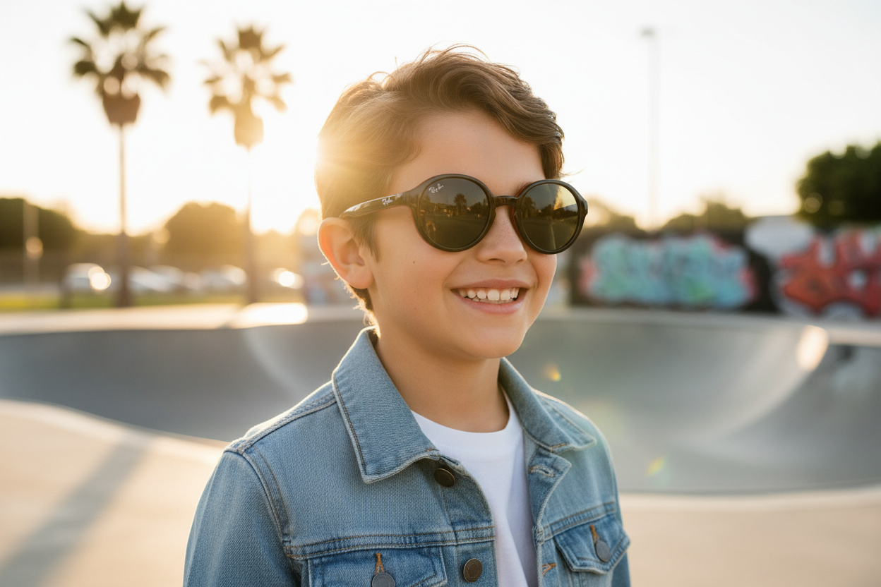 Widok z przodu Ray-Ban Kids RJ9075S (710071)
