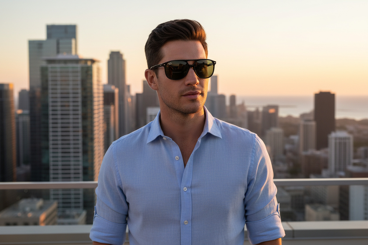 Widok z przodu Ray-Ban BILL (RB2198 - 901/31)
