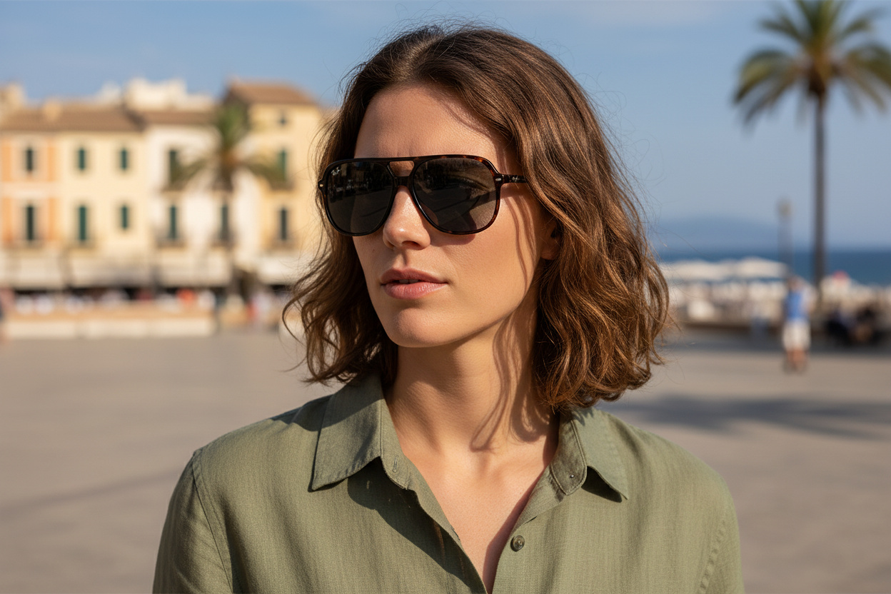 Widok z przodu Ray-Ban BILL (RB2198 - 902/R5)