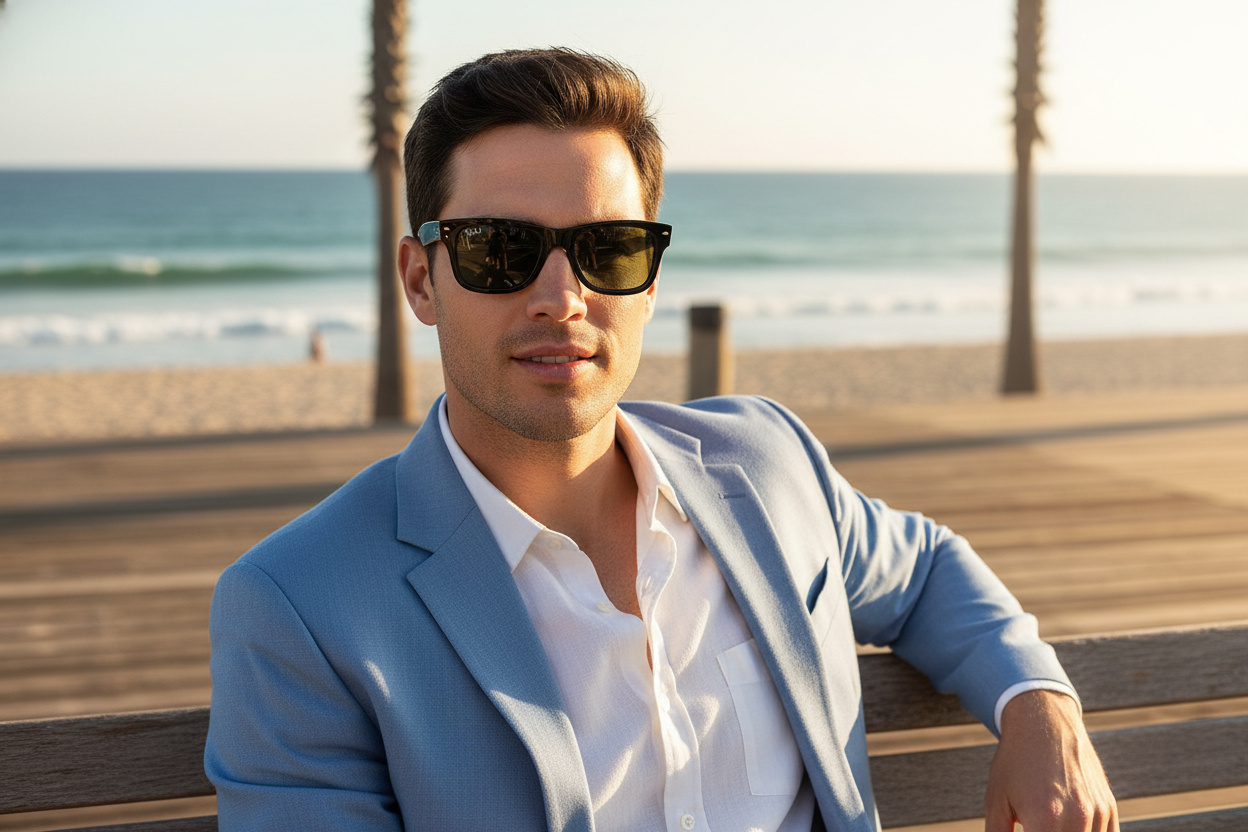 Widok z przodu Ray-Ban MR BURBANK (RB2283 - 901/31)