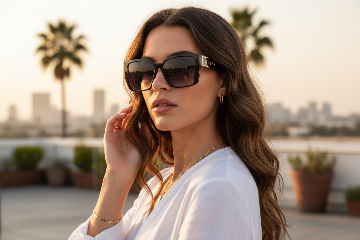Widok z przodu Guess GU7818 (52B)