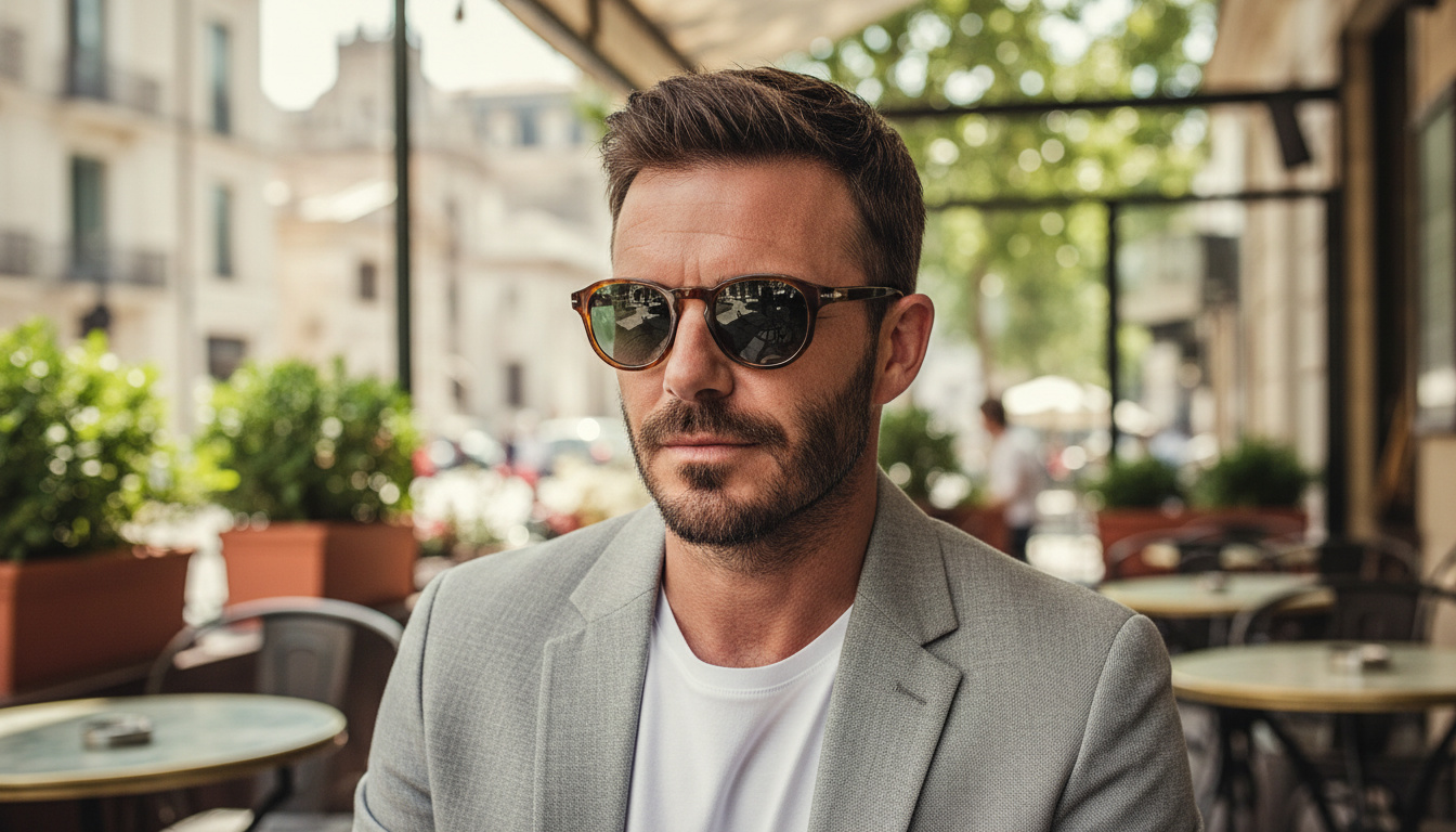 Widok z przodu David Beckham DB 1007/S (45Z/9K)