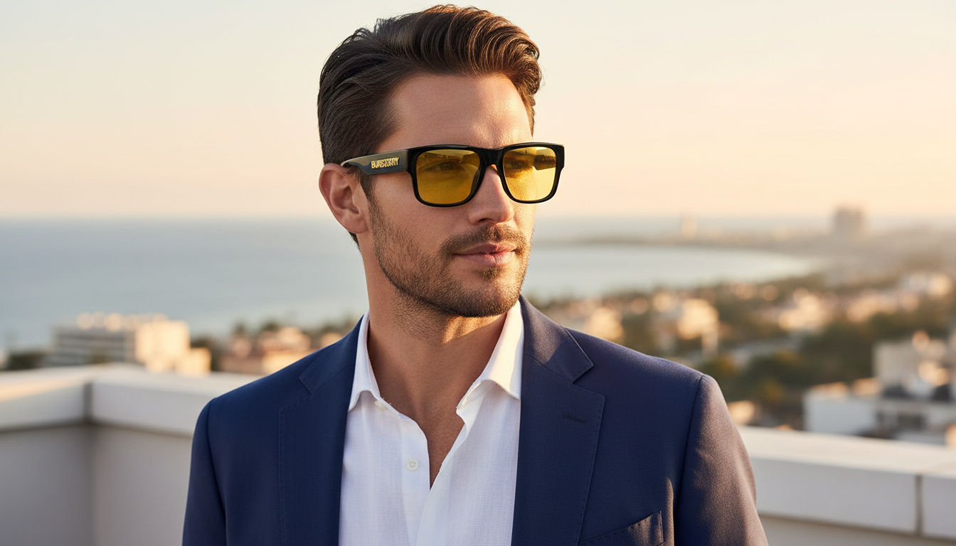 Widok z przodu Burberry KNIGHT (BE4358 - 300185)