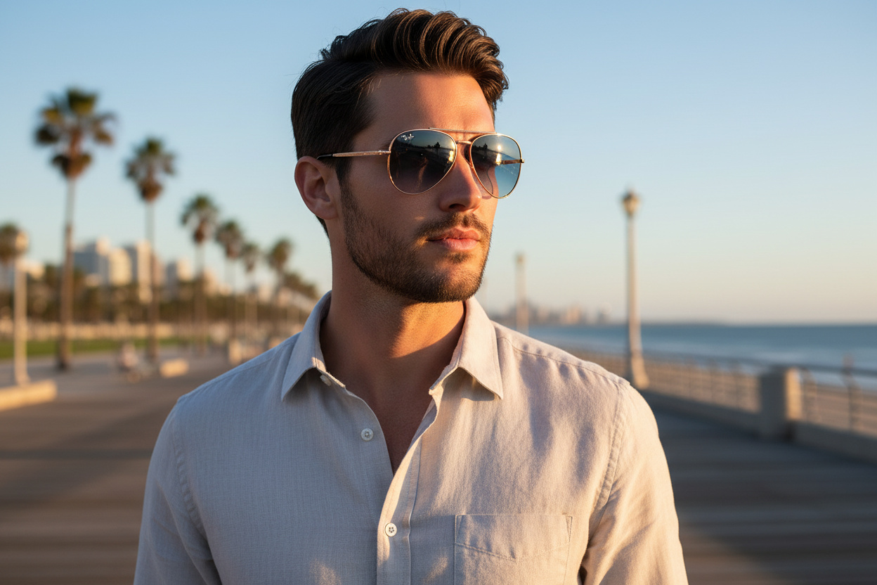 Widok z przodu Ray-Ban NEW AVIATOR (RB3625 - 92023F)