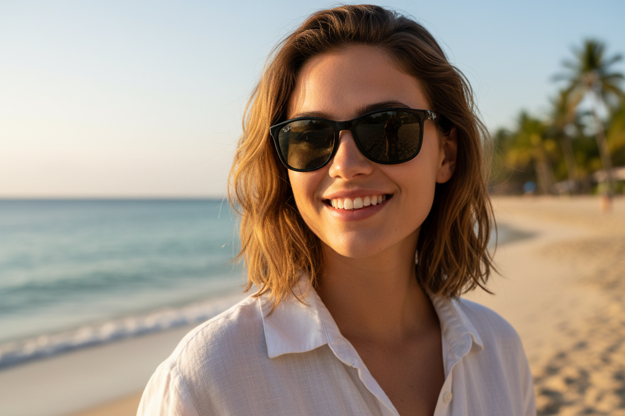Widok z przodu Ray-Ban RB4374 (601/31)