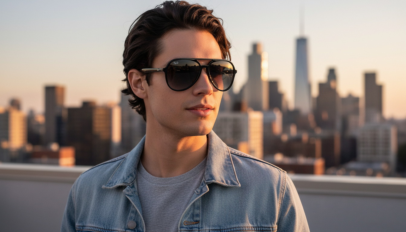 Widok z przodu Ray-Ban RB4376 (601/8G)
