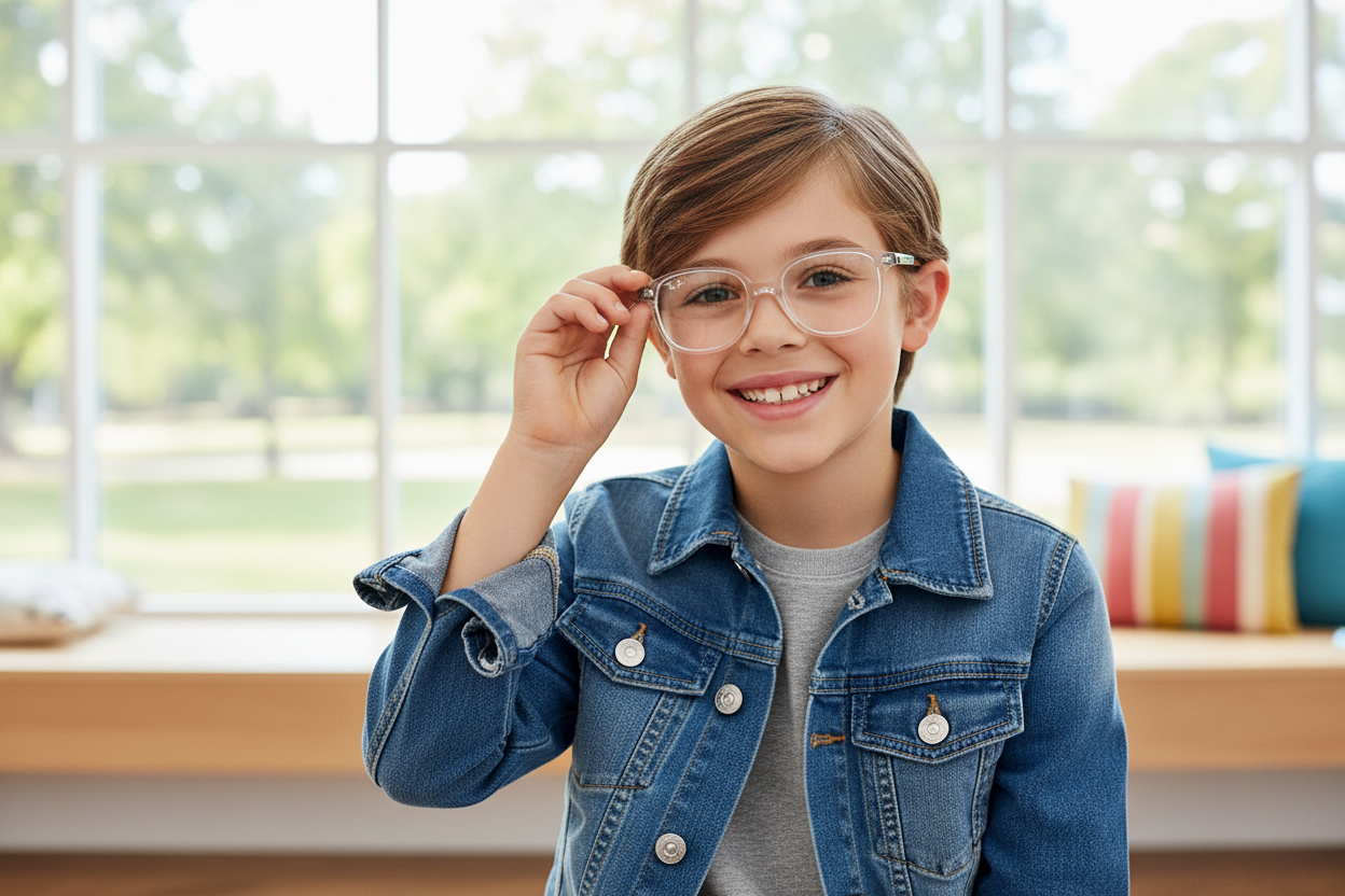 Widok z przodu Ray-Ban Kids JUNIOR LEONARD (RY9093V - 3541)