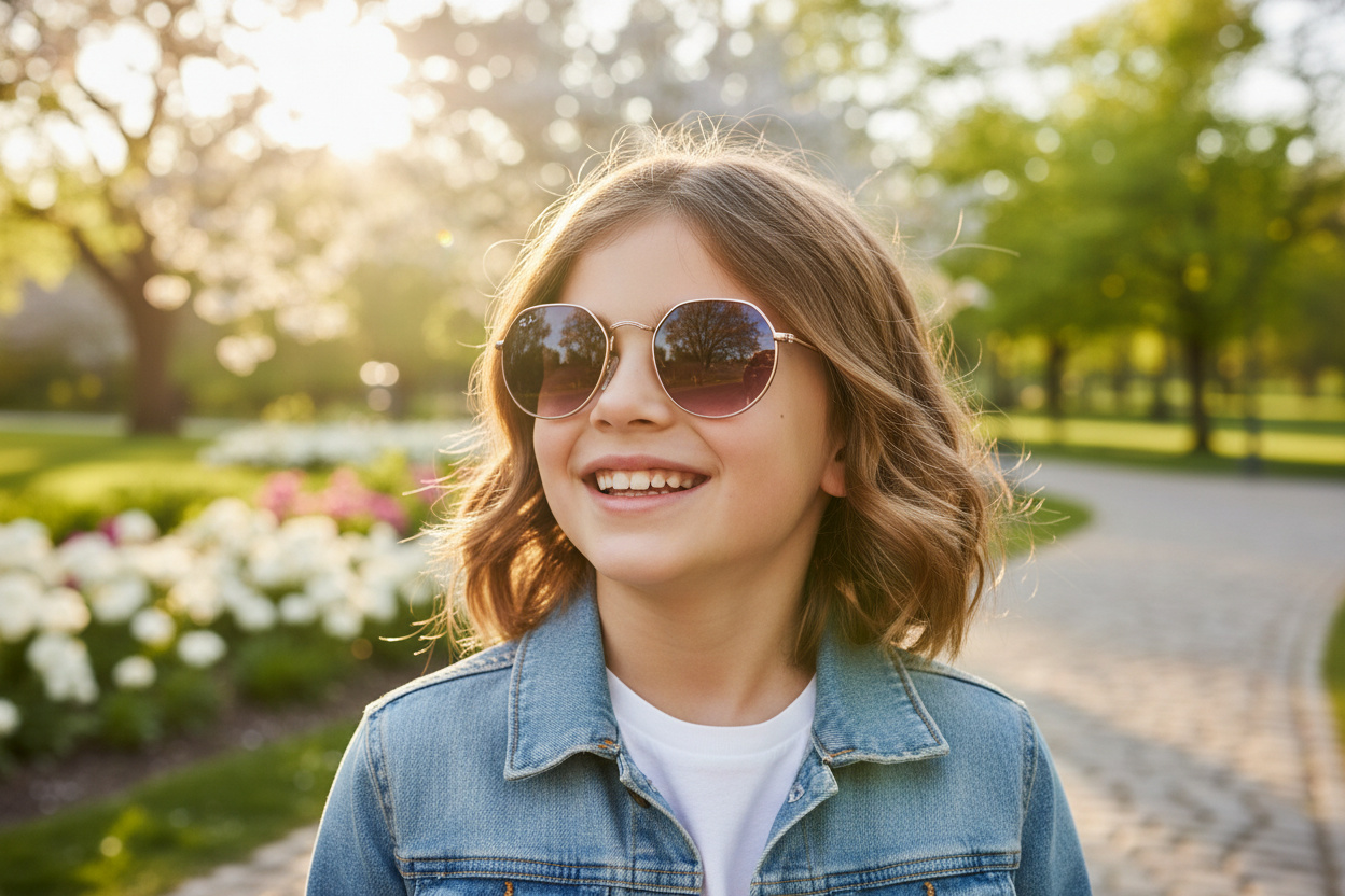 Widok z przodu Ray-Ban Kids JUNIOR JACK (RJ9565S - 291/8H)