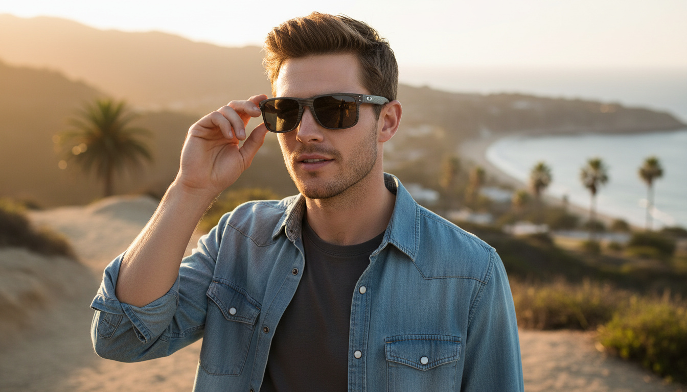 Widok z przodu Oakley HOLBROOK (OO9102 - 9102W9)
