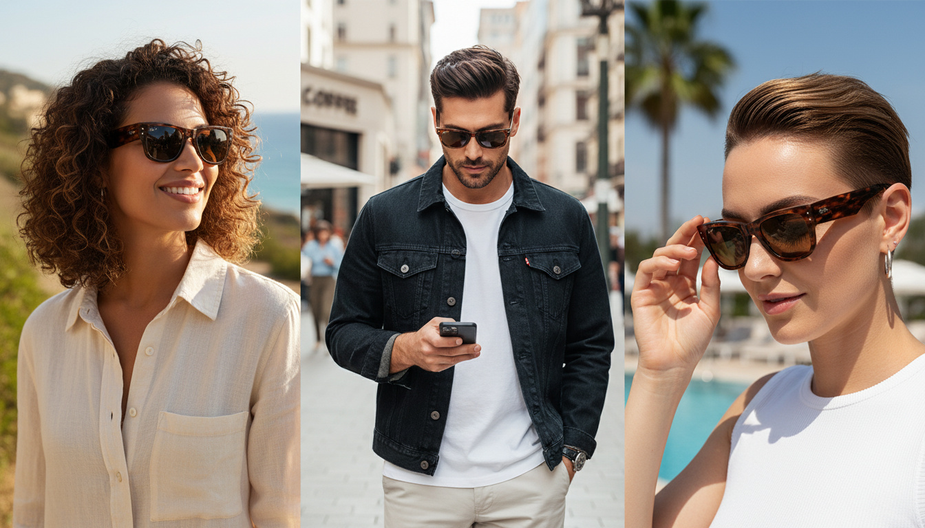 Widok z przodu Ray-Ban MEGA WAYFARER (RB0840S - 954/57)