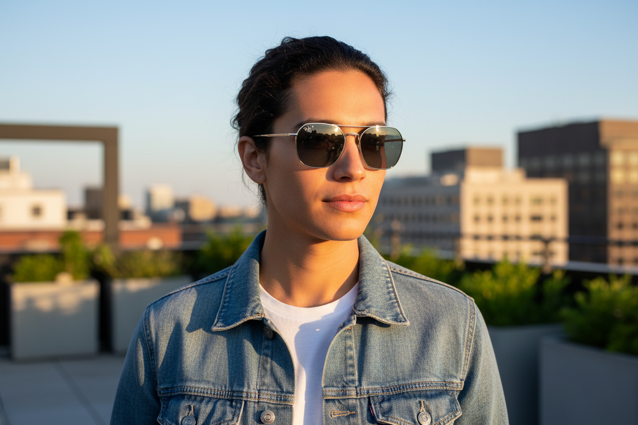 Widok z przodu Ray-Ban JIM (RB3694 - 9242G6)