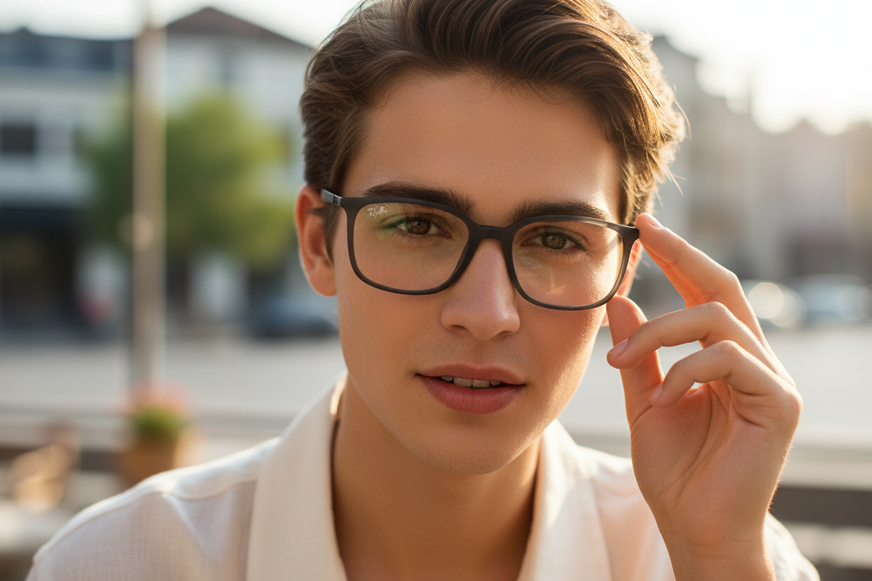 Widok z przodu Ray-Ban RX7208 (8063)