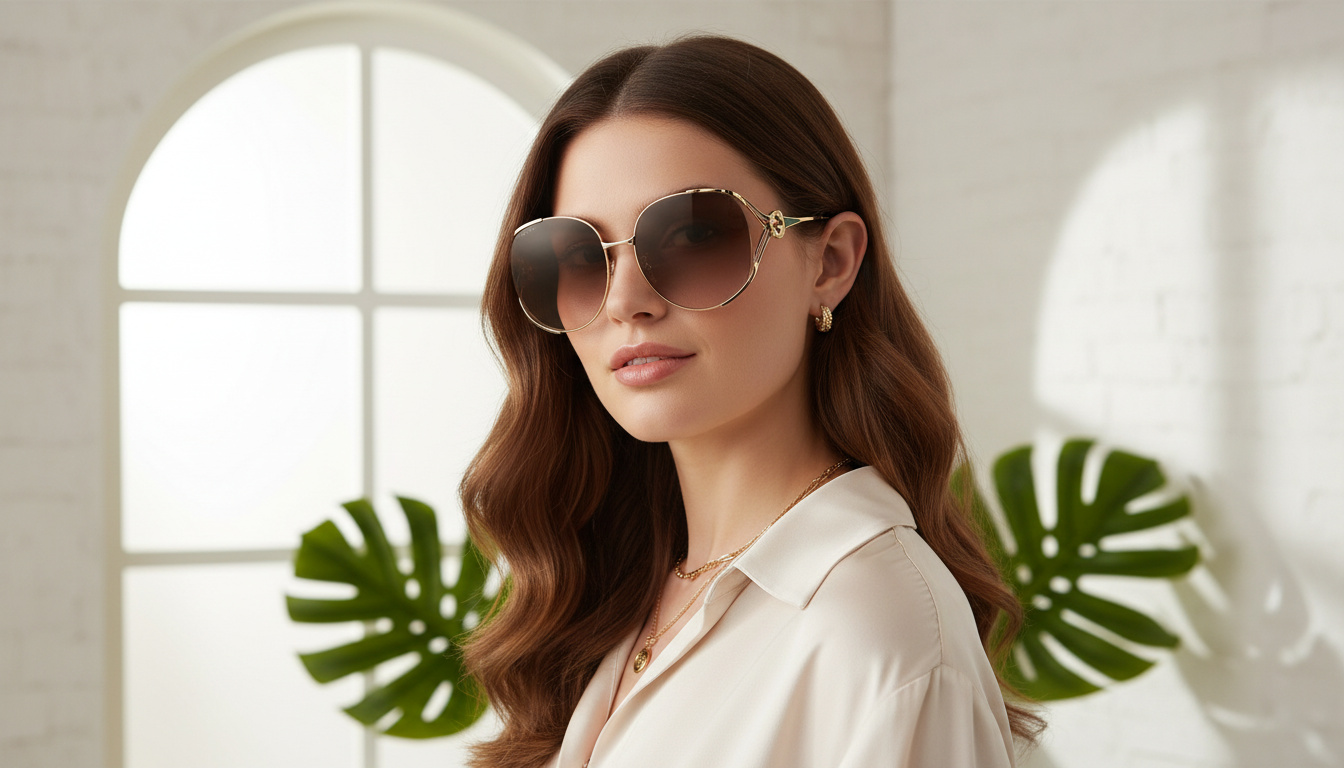 Widok z przodu Gucci GG0225S (007)