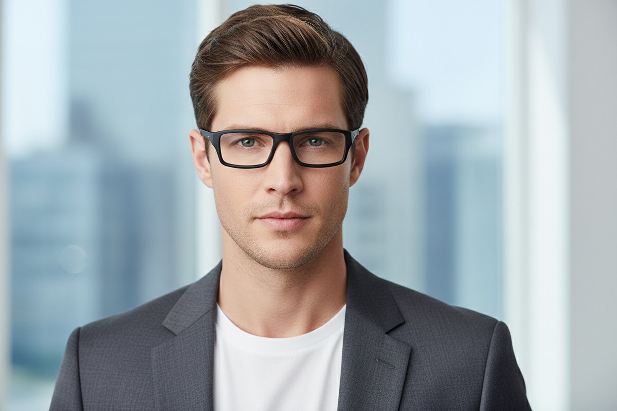 Widok z przodu Oakley CHAMFER (OX8039 - 803901)